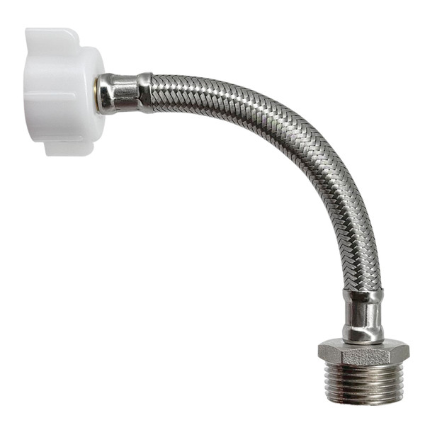 OBQSNS 6 Inches Hose Extension- 7/8 Male to 7/8 Female Ballcock,Connector to Toilet Tank,Stops Leaks & Fits Bidet Sprayer/Tank Adapter,Compatible With TOTO Series Washlet