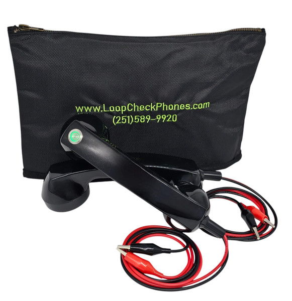 Loop Check® Phones Continuity Test Electrician Phone Set ES001-NB