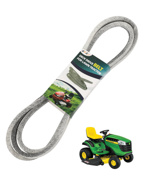 42 inch Lawn Mower Deck Belt for John Deere GX20072 GY20570 Compatible with John Deere 102 105 L100 L105 D100 D110 D120 D130 X110 X125 X145 E100 E110 E120 LA105 LA110 LA115 (1/2" x 104")