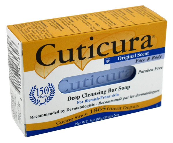 Cuticura Soap Original Scent, 3 Ounces each Pack of 4