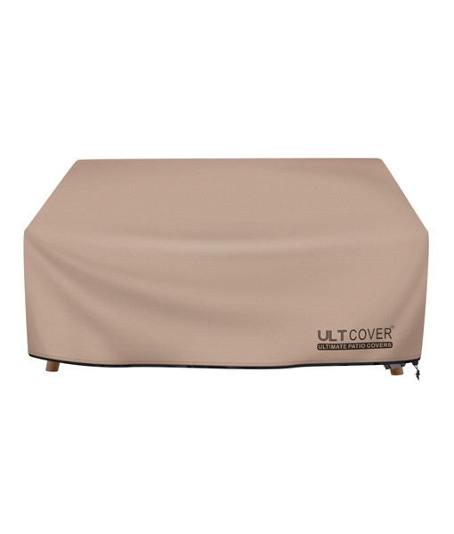 ULTCOVER Waterproof Outdoor Deep Seat Sofa Bench Cover 62W x 40D x 35H inch Patio Furniture Loveseat Cover