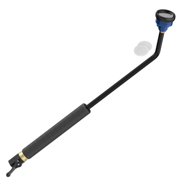 Underhill Proline Gentle Spray Shower Head Nozzle Wand, Garden Water Hose Sprayer for Watering Plants and Flowers, 30-Inch, Includes 3 Stainless Steel Outlet Plates (450, 750 and 1000 Holes)