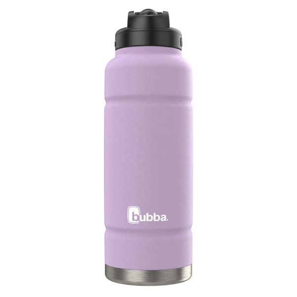 Bubba Trailblazer Stainless Steel Water Bottle with Straw Lid, Vacuum-Insulated, Lavender Frost, 40 oz (1.18 L)