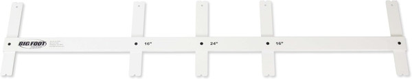Big Foot Folding Layout Stick – Adjustable Stud Spacing Tool for Framing | Heavy-Duty CNC-Machined Aluminum | Collapsible, Portable Design | Perfect for Carpenters, Contractors & Framers (LA-LSFM)