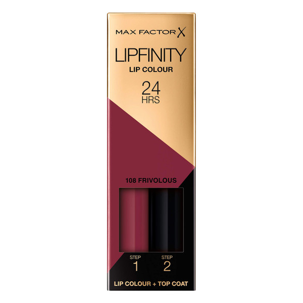 Max Factor Lipfinity - # 108 Frivolous for Women - 4.2 g Lip Stick