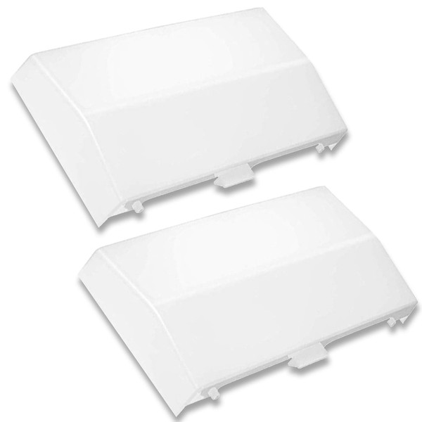 (2-Pack) 89108000 The Exact Replacement | Compatible with Nutone Bathroom Vent Fan Light Lens Cover 763RLN