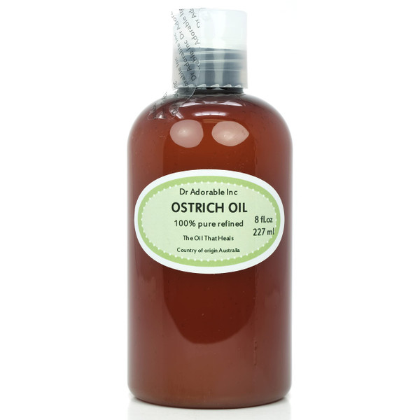 Dr Adorable - 8 oz - Ostrich Oil - Pure Natural Organic