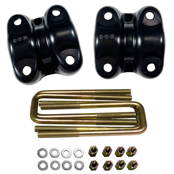 iiLentes 15592585 15592586 Rear Suspension Leaf Spring Axle U-bolt Plate and U bolts 2.5" Wide Leaf Springs 8.75" Long For 1988-1998 Chevy GMC Tahoe Yukon C1500 K1500