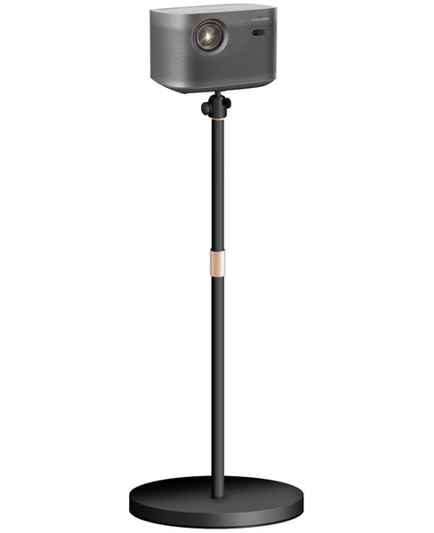 HIBORI Projector Stand 360° Swivel Projector Mount Adjustable Height Floor Stand Compatible with XGIMI, Nebula, Dangbei, or Any Projectors with 1/4-Inch Thread Mount