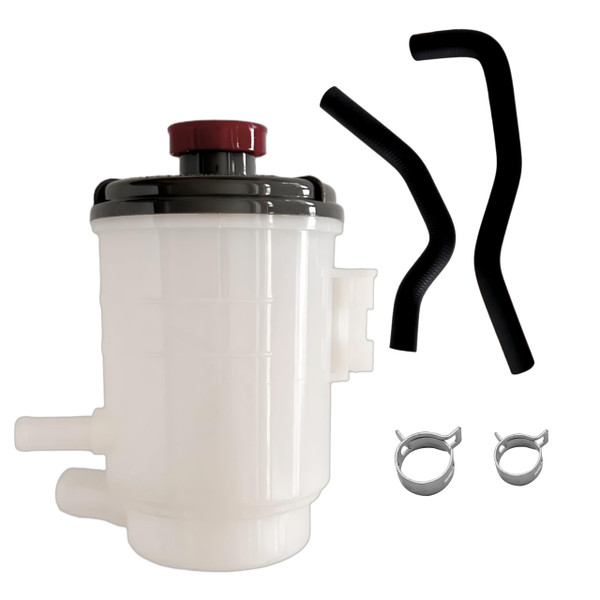Chiotopar Power Steering Reservoir Kits For Honda Accord 2008-2012 Crosstour 2010 2011 2012 Fuid Tank 53701-TA0-A01 53701TA0A01 With Suction Line Hose Return Lines Hoses clamps 53701-TB0-P01