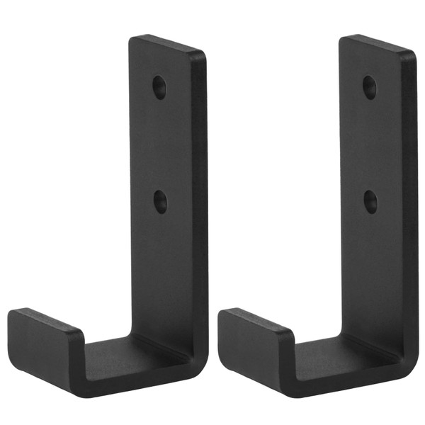 2 Pack Heavy Duty J Hook, Wall Mount Utility Garage Hanging Hook, Large