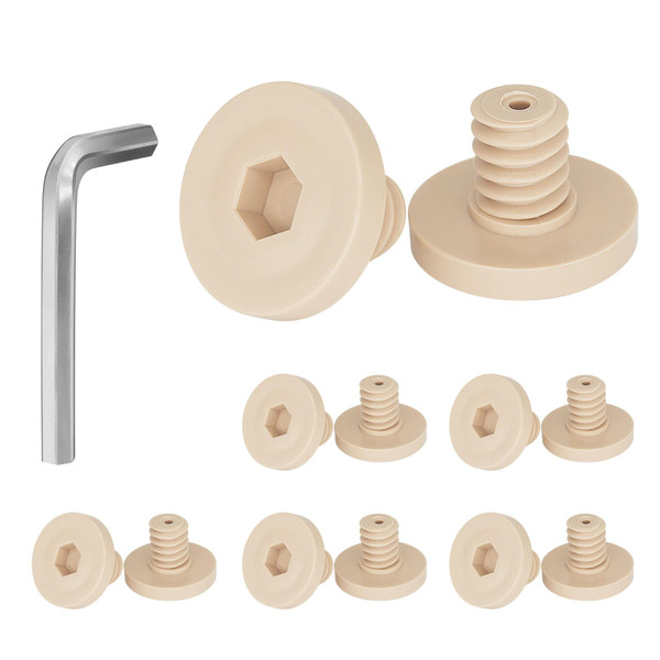 12PCS Storage Sheds Replacement Bolts with Screwdriver,Compatible with Suncast Storage Sheds,Suncast Shed Accessories,Replacement Screws for Suncast Storage Sheds