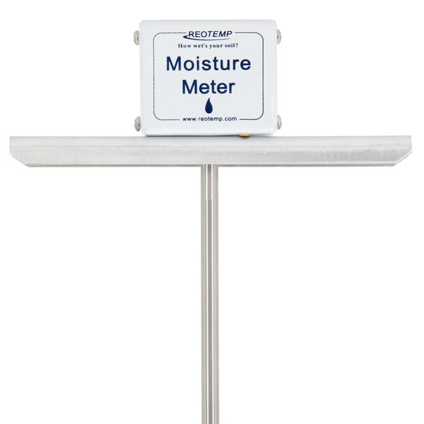 Reotemp 24 Inch Garden and Compost Moisture Meter, Garden Tool Ideal for Soil, Plant, Farm and Lawn Moisture Testing