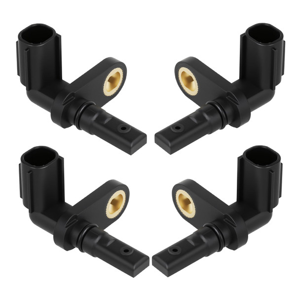 ABS Wheel Speed Sensor Front Rear Left Right Compatible with Toyota Tundra 2007-2017 Replaces OE ALS1791, ALS1790, 89543-0C020, 970112, 5S8686, 89542-0C020 4PCS