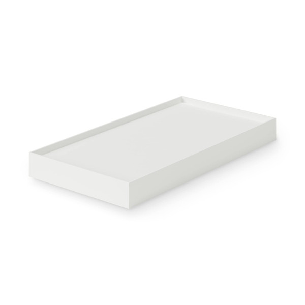 MUJI NCE51A3A Recycled Polypropylene File Box Standard Caster Attachment Lid White Gray for 5.9 inches (15 cm) Width