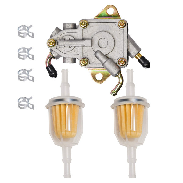 HIFROM Fuel Pump with Fuel Filter replacement for Yamaha 2004-2007 Rhino 660 YXR660,2007-2009 Rhino 450 YXR450 Replace 5UG-13910-01-0 5UG13910010