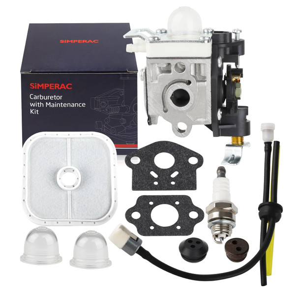 SIMPERAC Carburetor for Echo PB-265L PB-265LN PB-255 PB-255LN PB-251 ES-255 Leaf Blower RB-K90 Carburetor Replace for Echo A021005040 A021005030 with Air Filter Parts