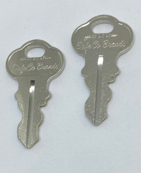 Honeywell Replacement Keys 2126 17051 Double Sided SafeCo Brands 2-Keys