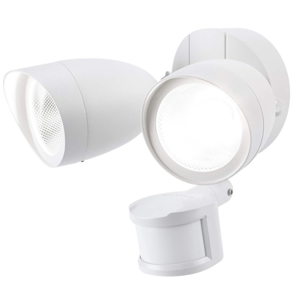 LEONLITE LED Security Light Outdoor Motion Sensor Dusk to Dawn 5000K White