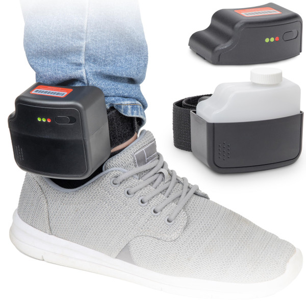 GoPong Ankle Monitor Flask (5 oz) - Hidden Alcohol Flask - Funny Liquor Gift for House Arrest Bracelet Prop GoPong Ankle Monitor Flask (5 oz) - Hidden Alcohol Flask - Funny Liquor Gift for House Arrest Bracelet Prop