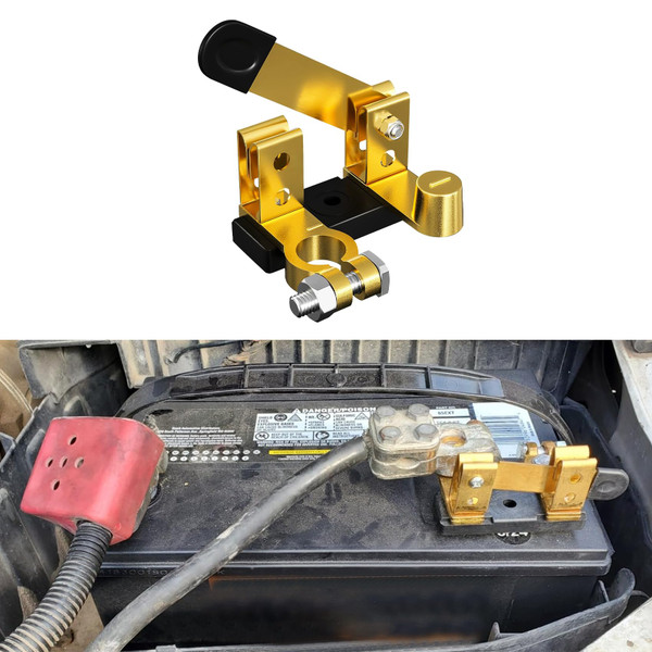 QZTYTY Battery Disconnect Switch, Battery Switch 12V, Top Post Knife Blade Master Switch, Battery Cut Off Shut Off Switch Car Accessories Universal for Marine Car Boat RV ATV Vehicles