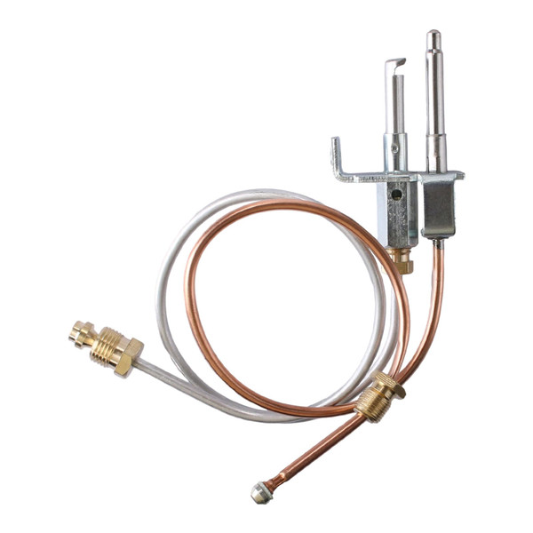 RMSPO 12" Water Heater Pilot Assembly For Atwood Water Heater Parts, Includes Pilot Thermocouple Kit, Propane Gas Fits for Atwood 91603 (91214), Replacement RV,Camper,Trailer Jade Pilot Assembly