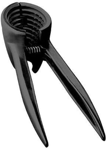 Fackelmann 7, 1" of aluminum 2in1 Nutcracker/Screw cap opener, Black