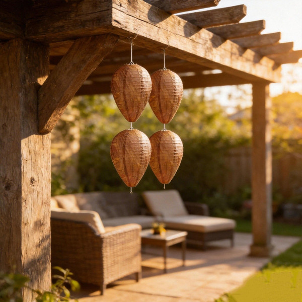 Wasp Trap 4-Pack-Attract & Trap Wasps, Hornets, Yellow Jackets; Protect Patio, Garden, Yard; Reusable, Weather-Resistant, Safe for Family/Pets; Easy Hang & Maintain.