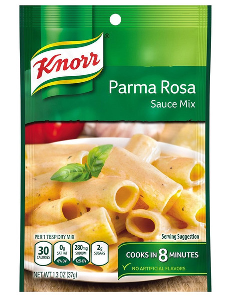 Knorr Mix Sauce Pasta Parma Rosa, 1.3 oz (pack of 4)
