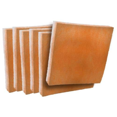 (6 Pack) 9-5/8 x 10-1/2 x 1 Compatible Replacement Filter Pads for Renewaire EV90