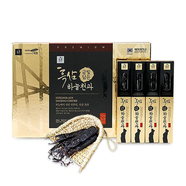 [아름드리]금흑흑삼하늘천과흑삼정과300g 원산지 :/[Areumdeuri] Gold Black Ginseng Sky Cheongwa Black Ginseng Jelly 300g