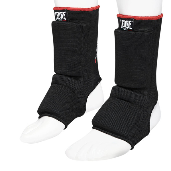 LEONE 1947, Padded Ankle Guards - Black/L - AB720