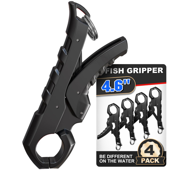 SNAIL TRAIL 4.6'' Fish Lip Gripper, Fishing Grabber Tool for Scale Clamp