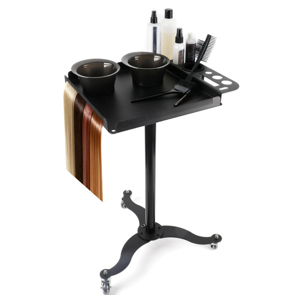 ASTONFOG Rolling Salon Tray on Wheels, Hair Tray for Salon Tattoo Spa Use