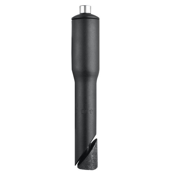 Azarxis Bike Quill Stem Adapter Riser 22.2mm 25.4mm Bicycle Fork Stem Extender 28.6mm MTB Handlebar Head Up Adaptor for Mountain Bike Road Bicycle, 150mm Threadless Size Converter (Black, 25.4mm)