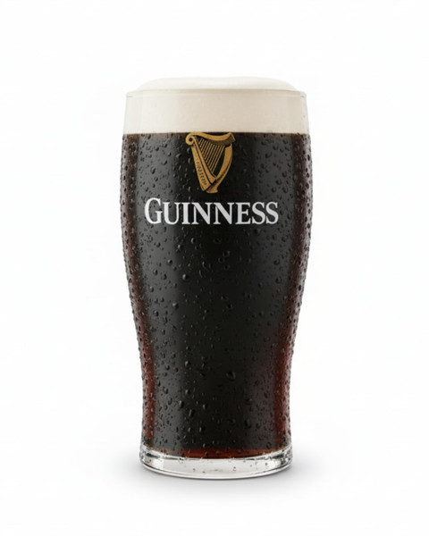 Guinness Draught Pint Glass 20oz (Pack of 2)