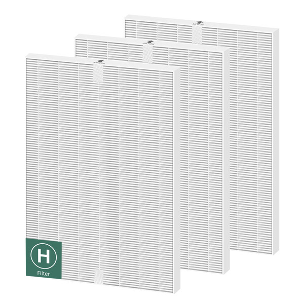 5500-2 Air Purifier Filter Replacement for Winix Plasmawave Air Purifier 5500-2 5300-2 6300-2 C535 AM80 AM90,3 Pack H13 Grade True HEPA Filter,Replace 116130 Filter H