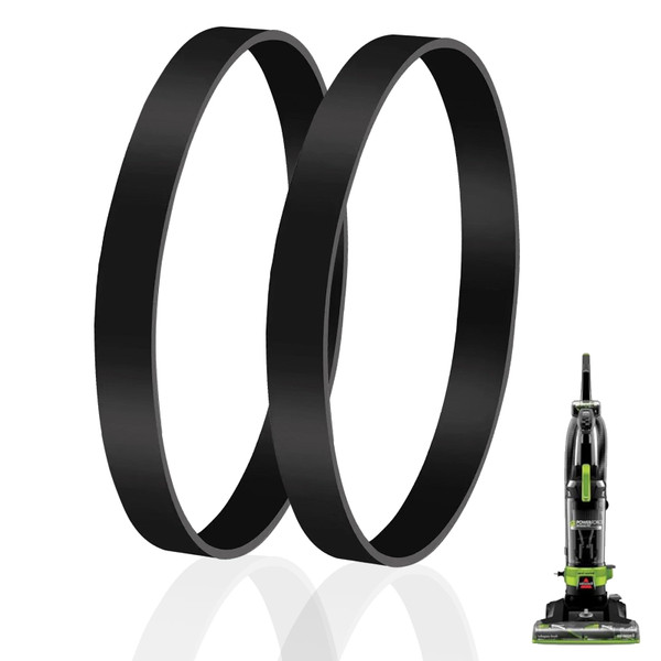 Replacement Belts for Bissell 3313 3313U 3332 3334 3335 3533 3534 3536 3674 3675 3676 36762 Powerforce Helix and CleanView Rewind Upright Bagless Vacuum Cleaner (Pack of 2)