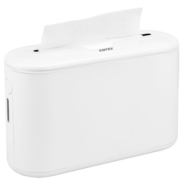 KSITEX Countertop Paper Towel Holder Dispenser,White-M