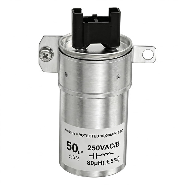 W11395618 W11162560 W10625046 W10866250 Washing Machine Run Capacitor Compatible with Whirlpool Maytag Washers Fit for Kenmore Washer Capacitor Replacement for W10390446 W10843769 W10625046 ，1-Pack