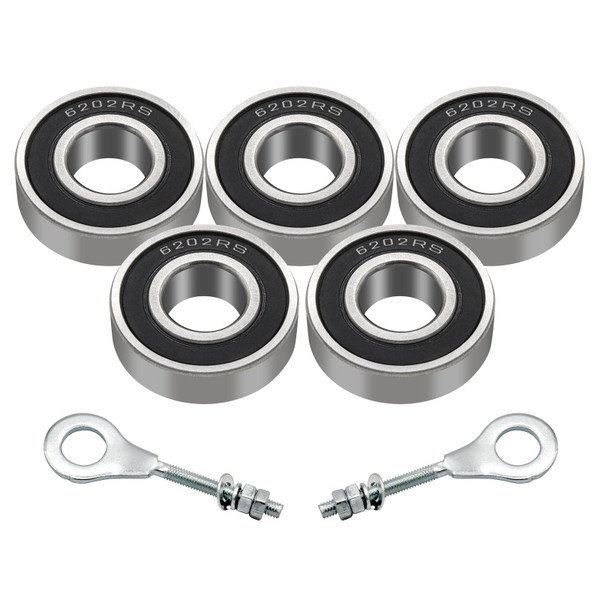 Mini Bike 6202RS Wheel Bearing Kit for Coleman CT200U BT200X CT200U-EX Baja Warrior MB165 MB200 Massimo Hensim 196cc 6.5hp Mini Bike Parts