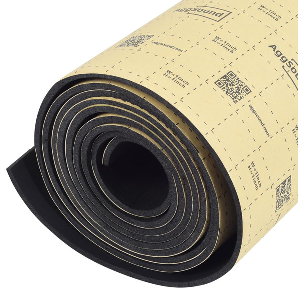 AggSound Car Sound Deadening Mat 1/4inch 18sqft Car Material