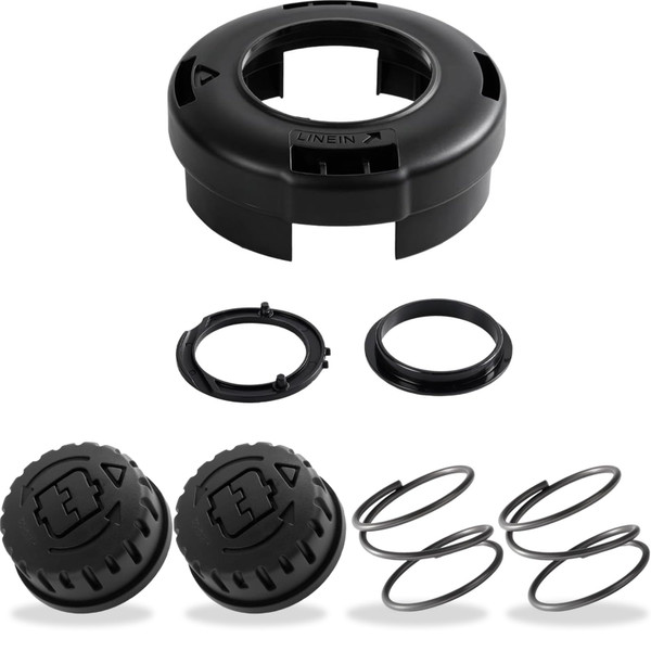 Eyoloty KTHA 1040-03 Weed Eater Replacement Cover Cap Kit Compatible with Kobalt 80V KST 1680-06 40V KST 2540-06 KST 1040A-03 24V KST 224A-03 KST 224B-03 Cordless String Trimmer with Base Parts