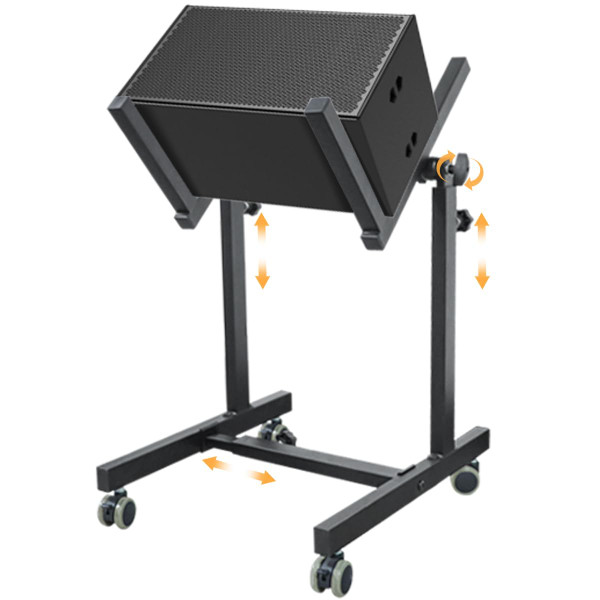 UPELLA Heavy Duty Amplifier Stand, Adjustable Amps Speaker Cabinet Stand Combo Holder, Audio Rack, Guitar Amplifier Stand