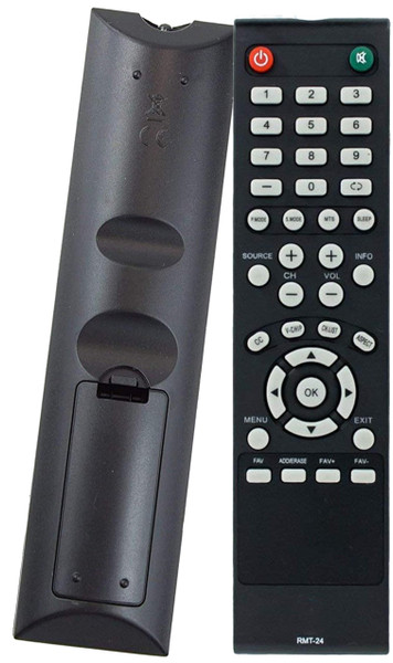 RMT-24 Remote Control Replacement for Westinghouse TV DW39F1Y1 DW46F1Y2 DW50F1Y1 DWM32H1A1 DWM32H1G1 DWM32H1Y1 DWM40F1A1 DWM40F1Y1 DWM40F1Y1C DWM40F1Y1-C DWM40F2G1