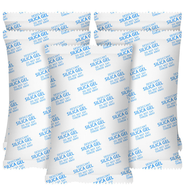 Large Desiccant Packs, 5 Packs 600 Gram Silica Gel Packets Reusable, Dehumidifier Packs for Car Desiccant, Large Moisture Absorbers for Car, Safe, 3D Filaments, Basement Garage