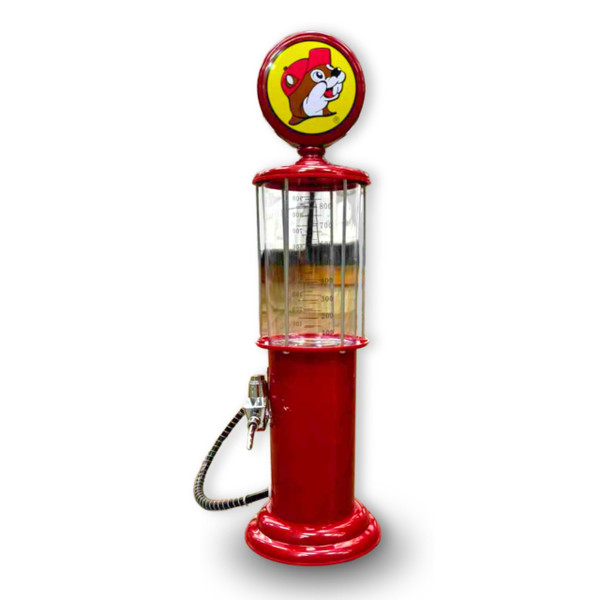 Buc-ee's Gas Pump Beverage Dispenser, 34 ounces