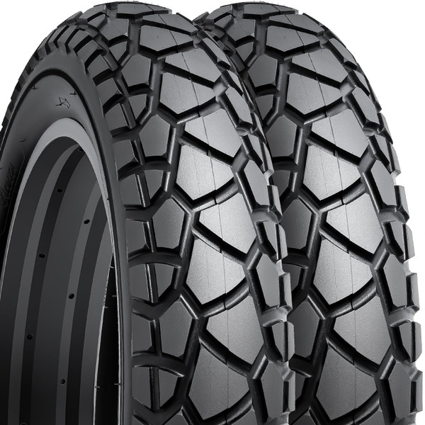 YUNSCM Heavy Duty 20x4.0/98-406 E-Bike Tires 2-PCS (Y-1327)