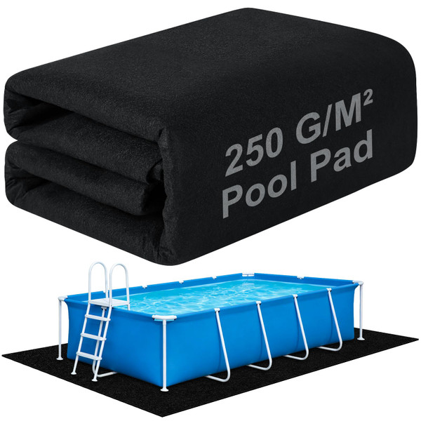 MUDEREK 12x24Ft Rectangular Pool Liner Pad for Above Ground Swimming Pools