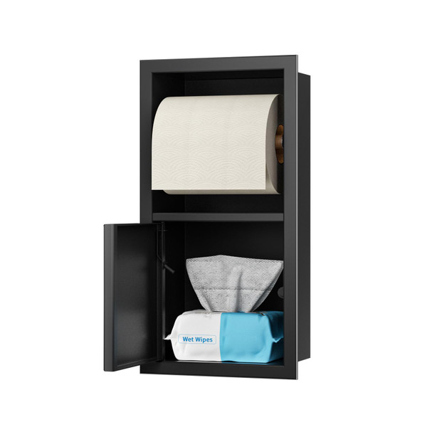Bernkot Toilet Paper Holder, Hidden Tampon Storage Holder